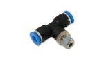 Vibrant Push Lock Vacuum Male Tee Fitting Tube OD 3 16in Male Thread 1 8in NPT Online Sale