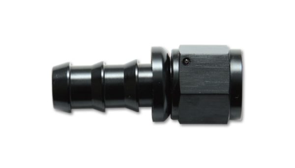 Vibrant -12AN Push-On Straight Hose End Fitting - Aluminum Online now