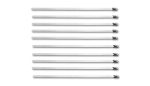 Vibrant Stainless Steel Cable Ties 14.5in Long (10 Cable Ties   Pack) Hot on Sale