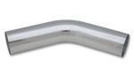 Vibrant 3.25in O.D. Universal Aluminum Tubing (45 Degree) 3.25in CLR 5in Leg Length Hot on Sale