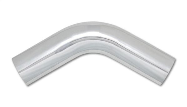 Vibrant 1.5in O.D. Universal Aluminum Tubing (60 degree bend) - Polished Fashion