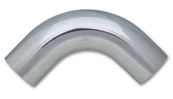 Vibrant 3in O.D. Universal Aluminum Tubing (90 degree bend) - Polished Cheap