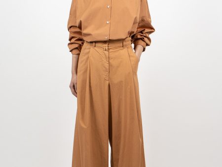 Oversized Suit Trouser Rust on Sale