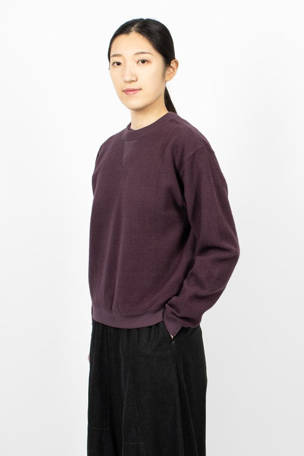 Hina Crew Neck Sweatshirt Plum Perfect Online