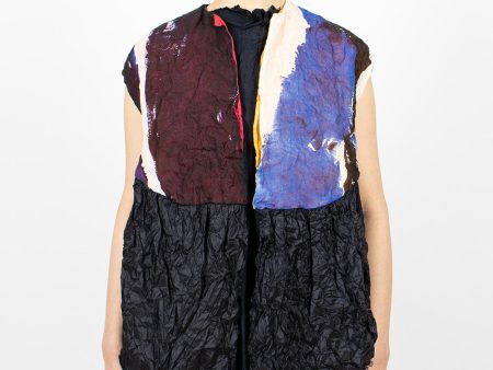 Patchwork Reversible Vest Multi For Sale