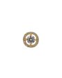 Carlton London Gold Plated Cz Circular Stud Earring For Women For Cheap