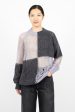 Loose Knit Mohair Jumper Purple Grey Online