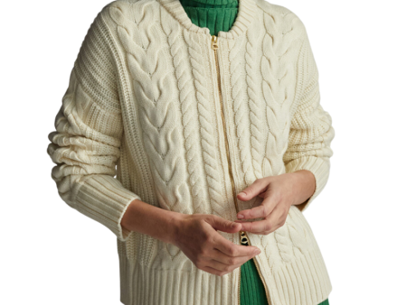 Varley Grace Cable Knit Jacket Sale