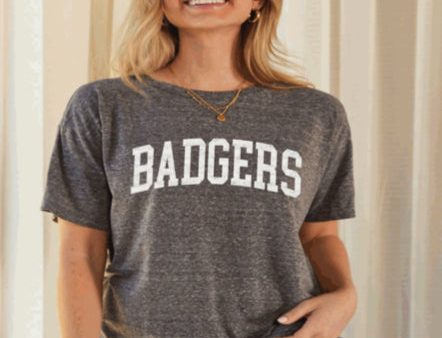 Badgers Triblend Tee Supply