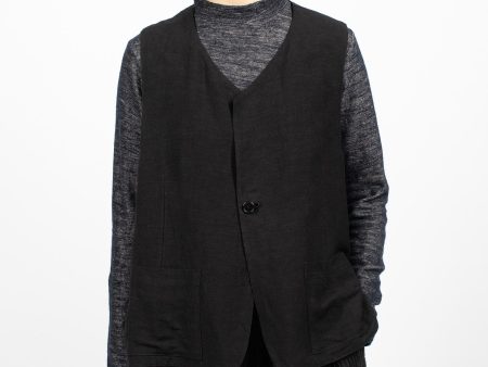 Reversible Vest Black Fashion