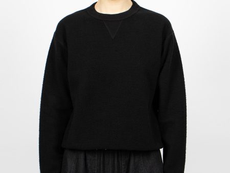 Hina Crew Neck Sweatshirt Anthracite Hot on Sale