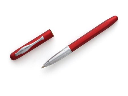 Carlton London Red Metallic Magnetic Metal Pen For Discount