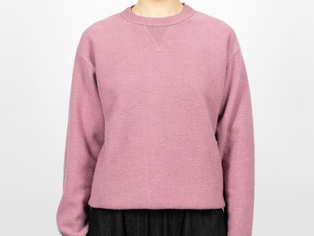 Hina Crew Neck Sweatshirt Dusky Orchid Hot on Sale