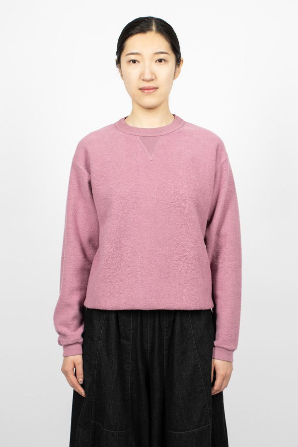 Hina Crew Neck Sweatshirt Dusky Orchid Hot on Sale