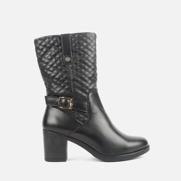 Women Calf Mid Heel Boot Online Sale