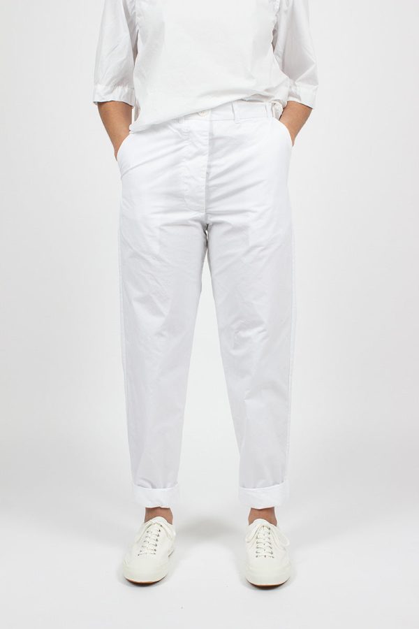 AH Pant Poplin White on Sale