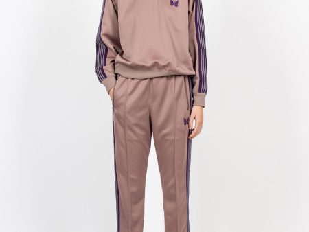 Narrow Track Pant Taupe For Cheap