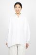 Wide Shirt White Cheap