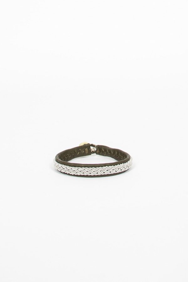 Khaki Hide A Bracelet 8 Online now