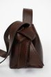 Musubi Mini Shoulder Bag Dark Brown Cheap