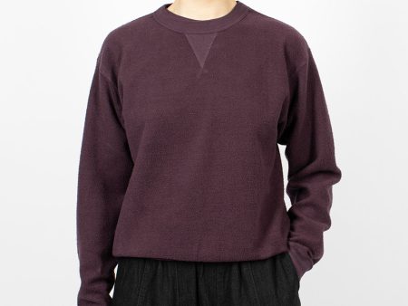 Hina Crew Neck Sweatshirt Plum Perfect Online