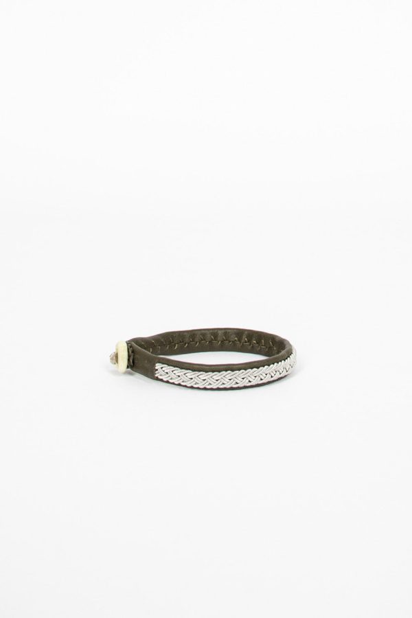 Khaki Hide A Bracelet 8 Online now