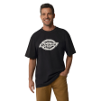 Dickies Men s Short Sleeve Heavyweight Logo T-Shirt on Sale