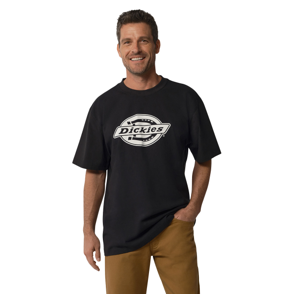 Dickies Men s Short Sleeve Heavyweight Logo T-Shirt on Sale