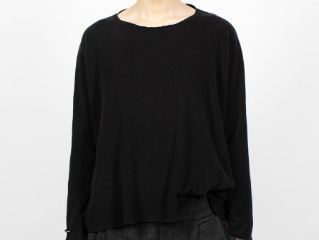 40_234 Boatneck Jumper Black Online now