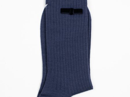 ANP-118 Ribbon Sock Navy Online Hot Sale