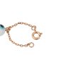 Carlton London Rose Gold Plated Evil Eye Bead Non-Studded Watch Charm For Women on Sale