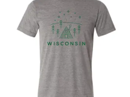 Wisconsin Cabin Tee For Cheap