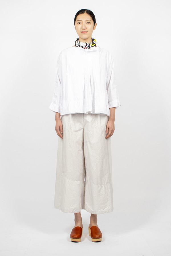 Wide Pyjama Trousers Sand Hot on Sale