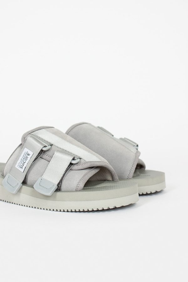 KAW-VS Suede Sandal Grey Discount