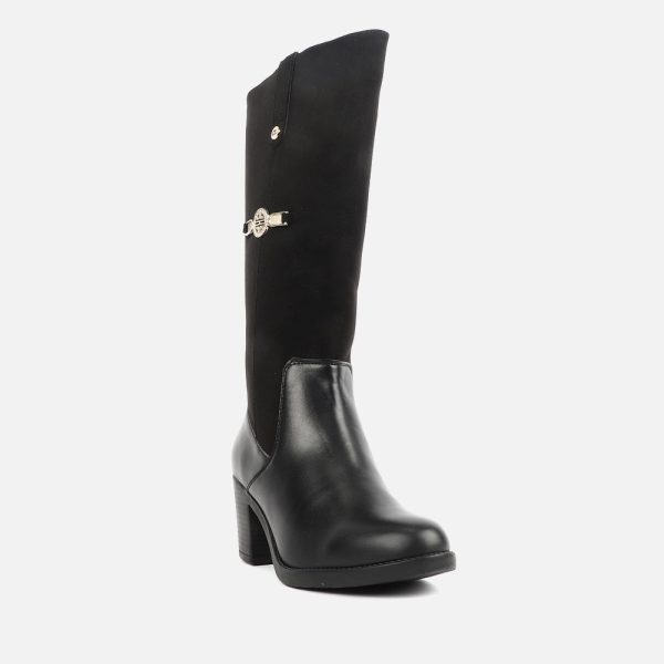 Women Long Mid Heel Boot Online Sale