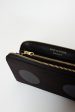 SA0111RD Classic Compartment Purse Black Dot For Discount