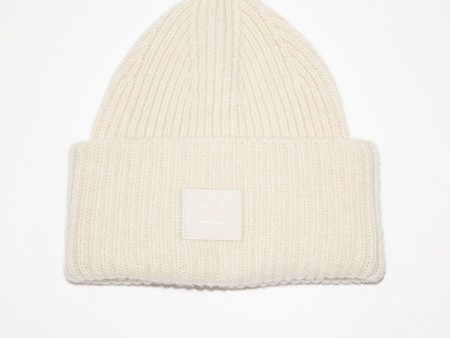 Ribbed Knit Beanie Oatmeal Melange Online Sale