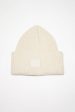 Ribbed Knit Beanie Oatmeal Melange Online Sale