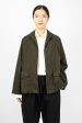 Mathilde Jacket Dark Khaki For Sale