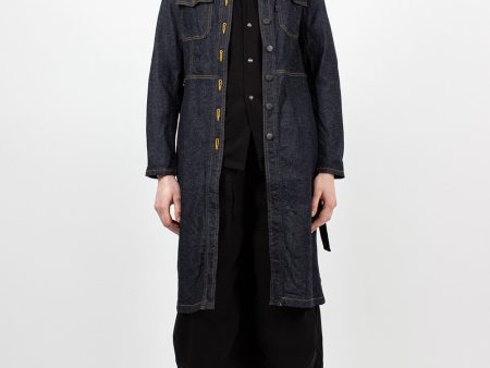 F.P. Coat 10.5oz Denim Online now