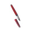 Carlton London Red Gun Metal Pen - Elegant Fusion of Style and Precision Hot on Sale