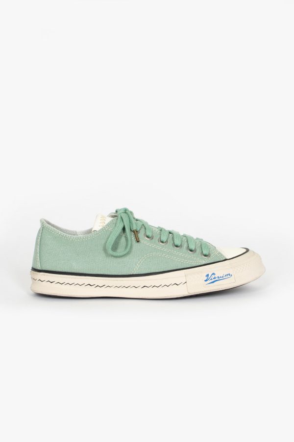 Skagway Lo Sneaker Green Canvas Online now