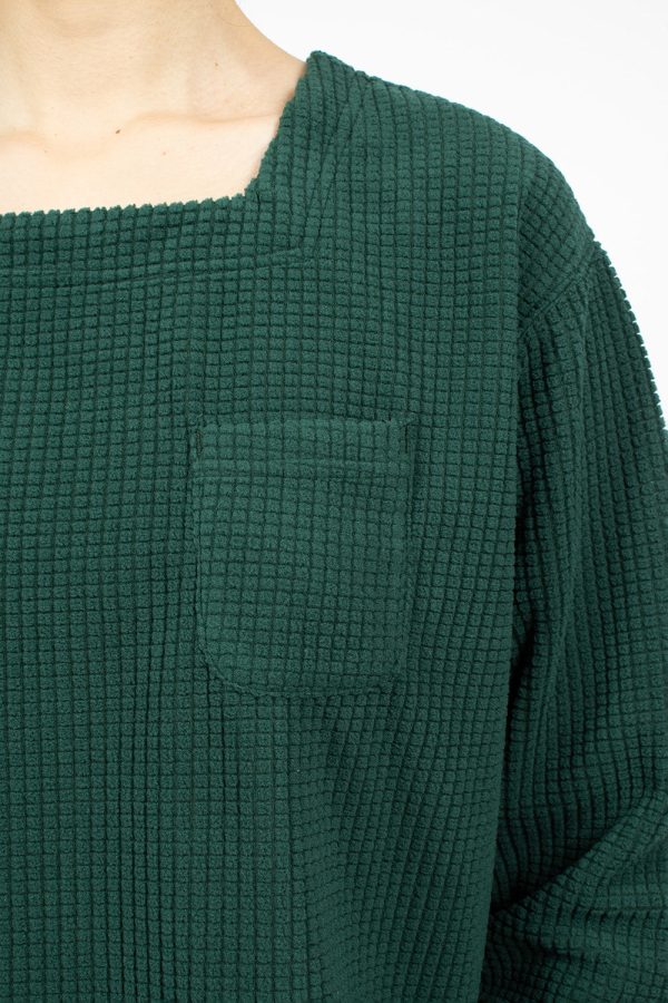 Square Neck Shirt Forest Online Sale