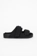 Uji VL Cazador Shearling Sandal Slate Online