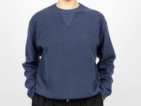 Hina Crew Neck Sweatshirt Insignia Blue For Discount