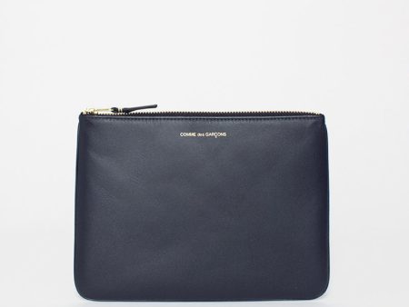 SA5100 Classic Leather Pouch Navy For Cheap