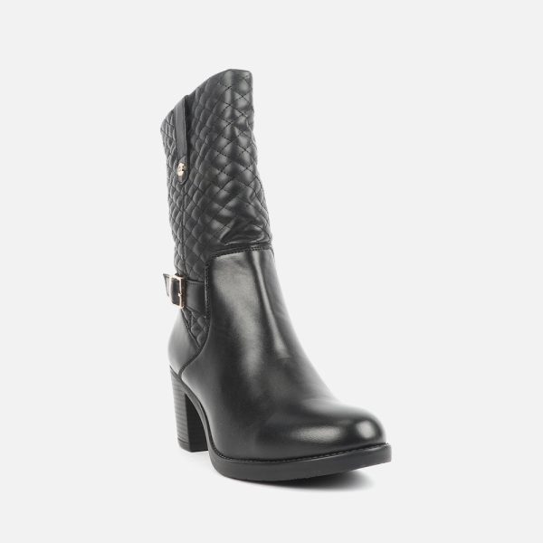 Women Calf Mid Heel Boot Online Sale