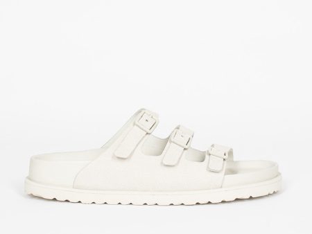 Florida Suede Sandal Bone Online Hot Sale