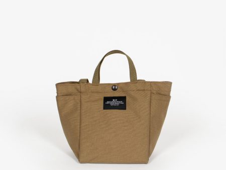 Small Side Pocket Tote Khaki Online