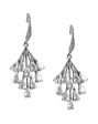 Rhodium Plated With Cz Stylish Drop Earring For Women Online